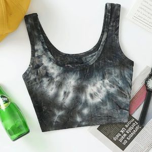 Tie dye crop